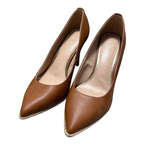 BCBGeneration Hawti pump tan gold size 9.5 - Picture 1 of 14